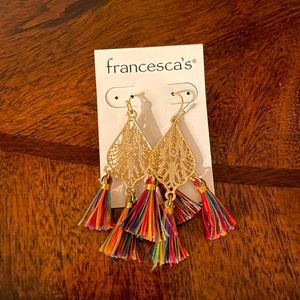 Boho earrings - Francesca’s closet